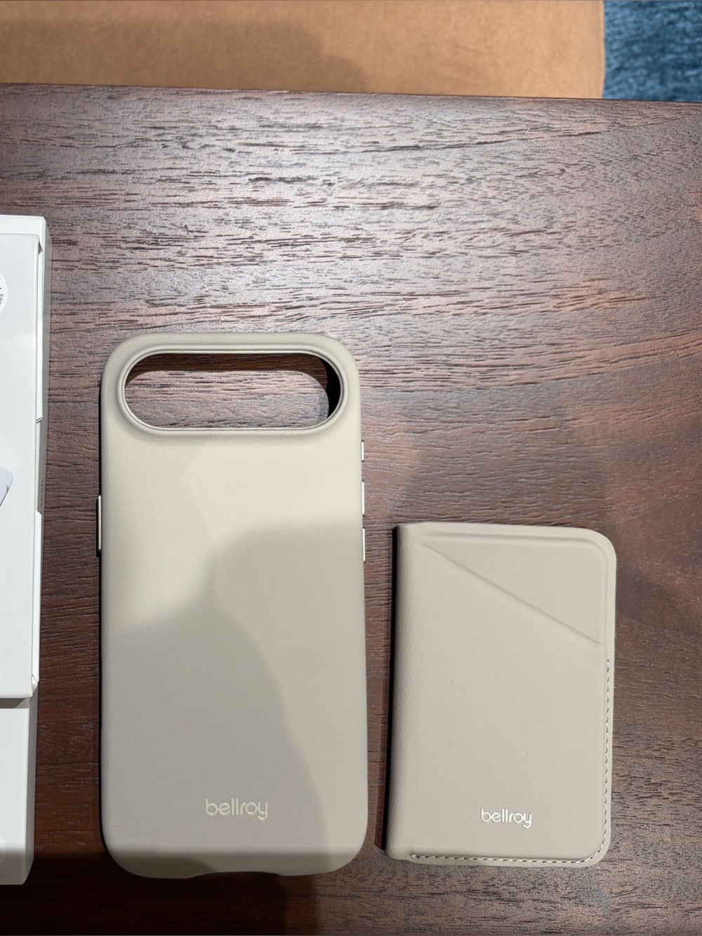 Bellroy iPhone Air Case with Mag Wallet Tahini NWT